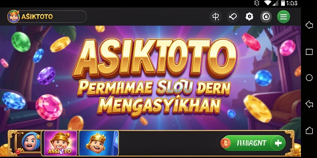 Tampilan gameplay ASIKTOTO yang seru dan menarik.