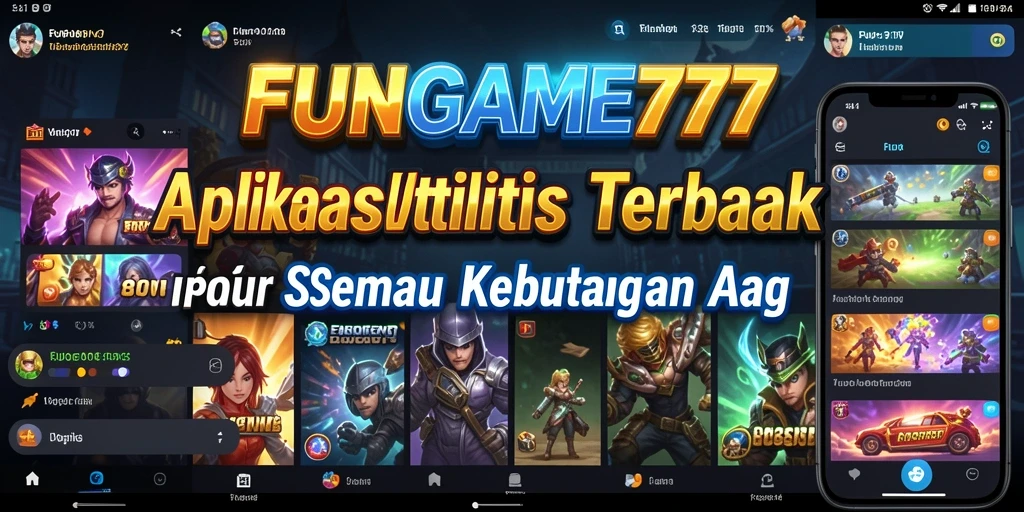 Tampilan antarmuka FUNGAME777 yang intuitif dan modern.