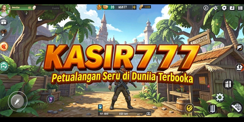 Tangkapan layar gameplay KASIR777 menampilkan petualangan seru di dunia terbuka.