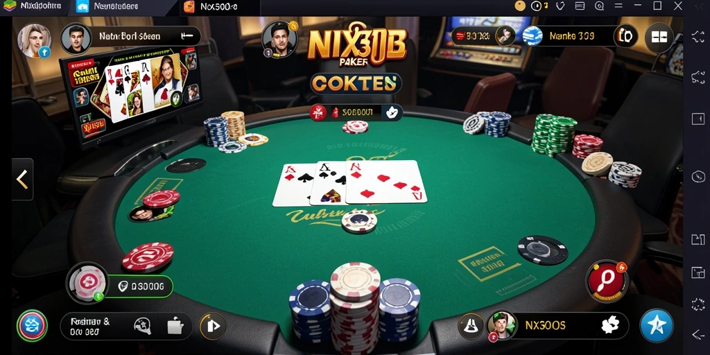 Tampilan gameplay NX303 yang seru dan mendebarkan.
