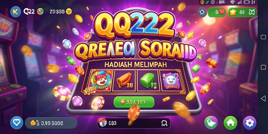Tampilan gameplay QQ222 yang memukau dan penuh aksi slot.
