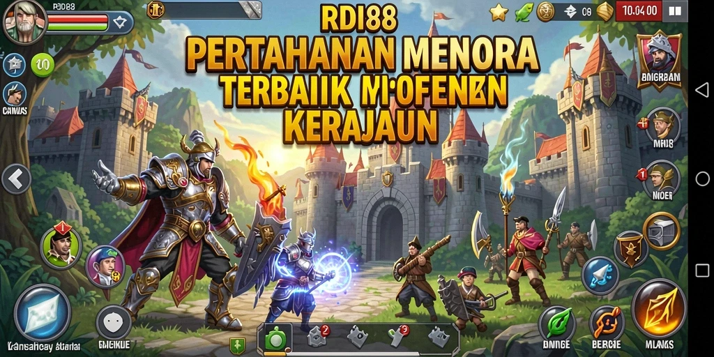 Tangkapan layar dari gameplay <strong>RDI88</strong> yang menegangkan di kategori Tower Defense.
